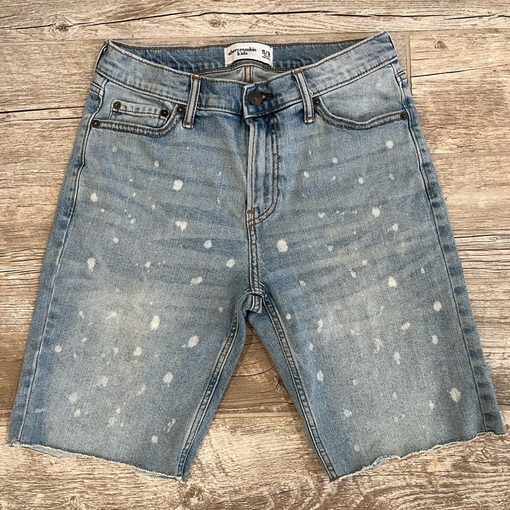 Abercrombie kids denim shorts
